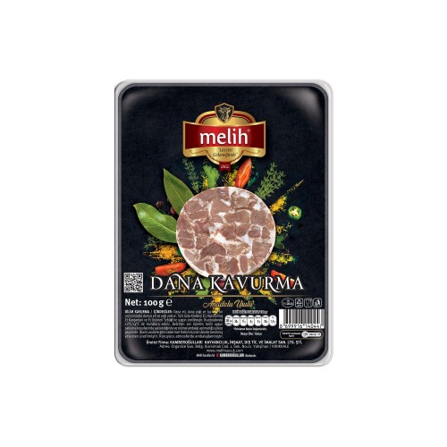 Melih Dana Kavurma Vakumlu 100 GR