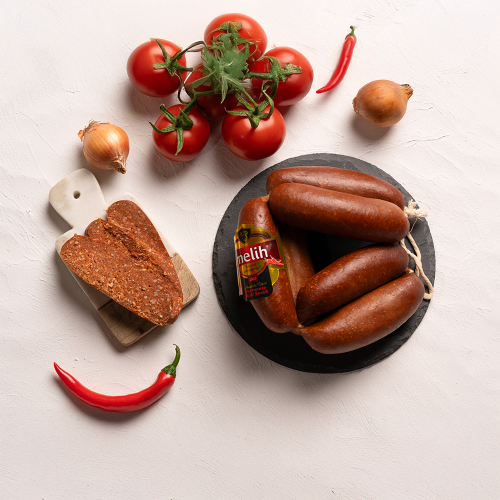 Melih Doğal Fermente Parmak Sucuk (Acılı)